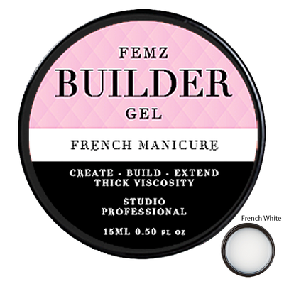 Femz Builder Gel French White 15ml