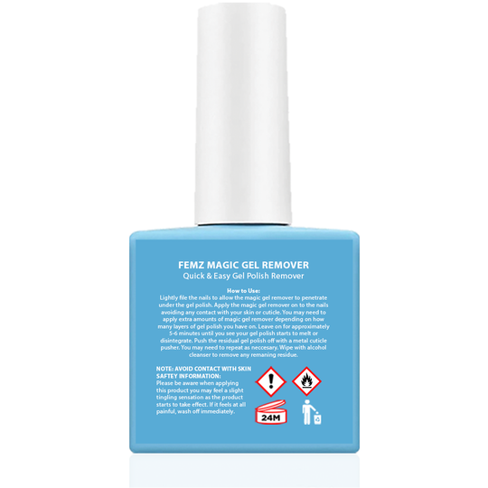 Femz Magic Gel Remover 15ml